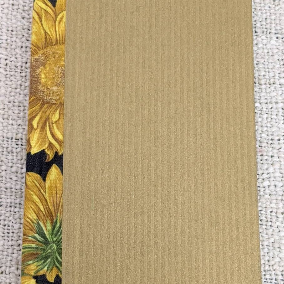 Handmade notebooks - sunflowers