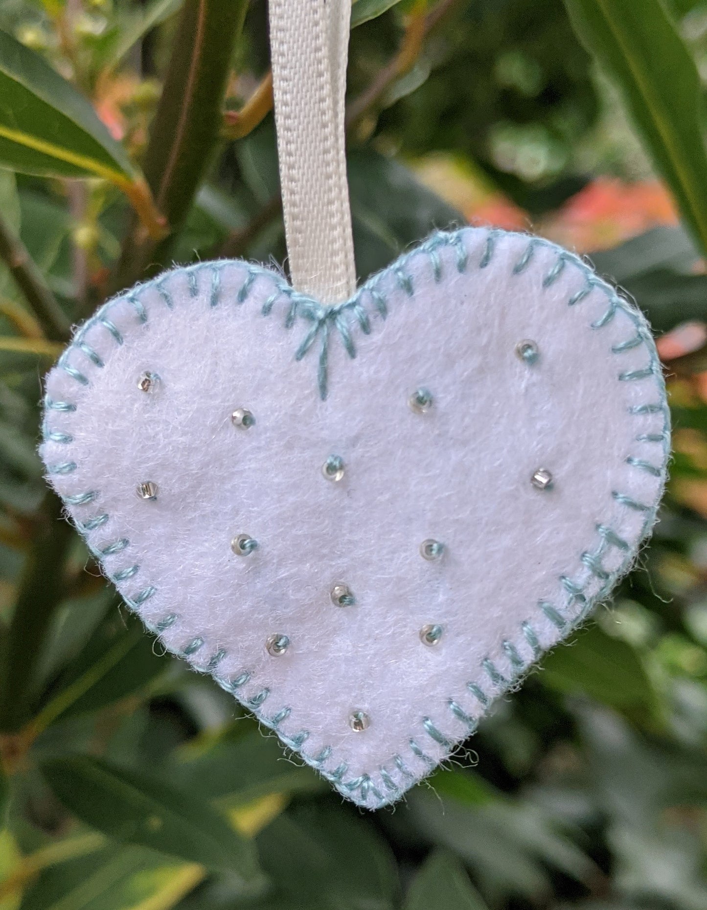 Heart and star Christmas decorations