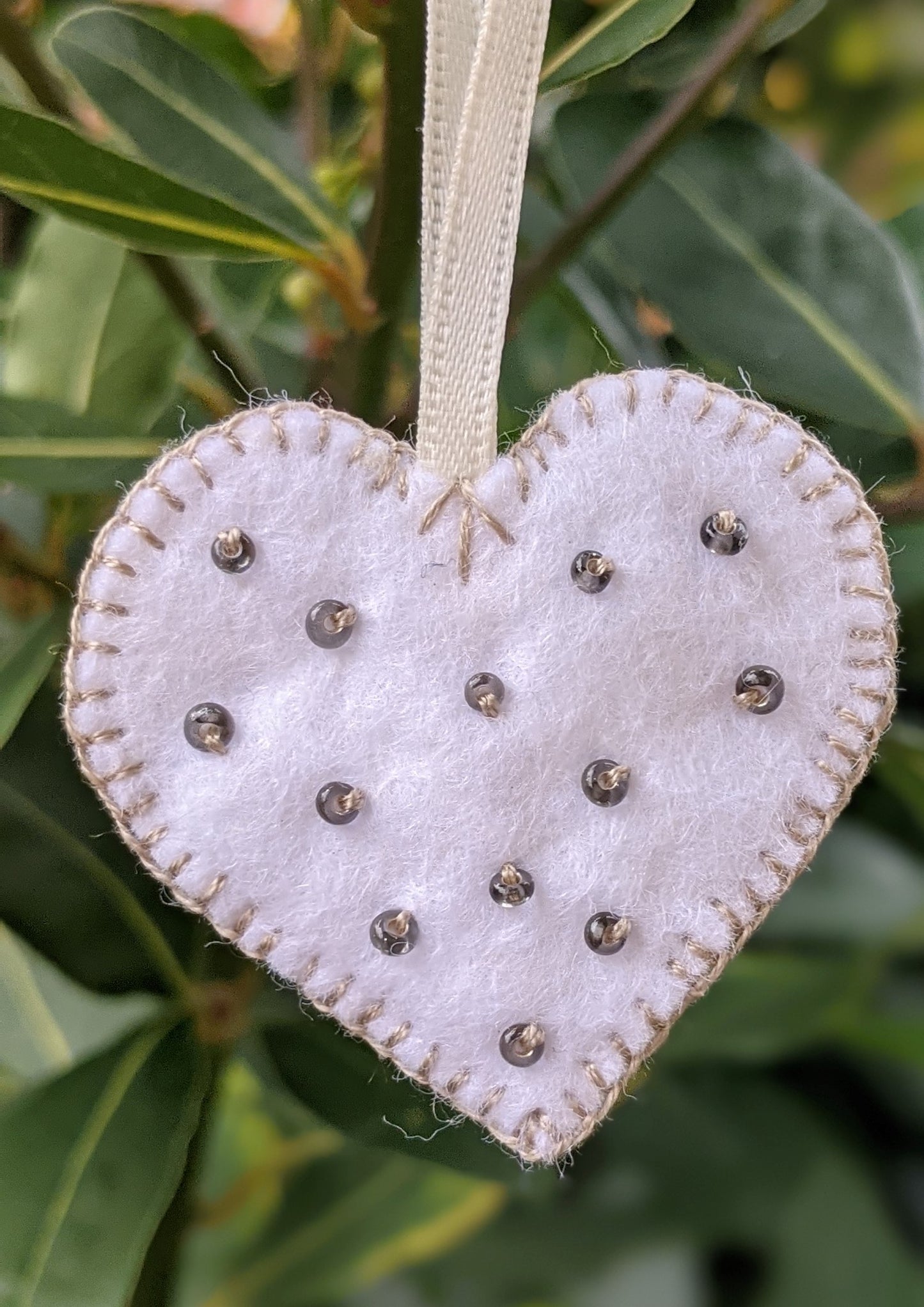 Heart and star Christmas decorations