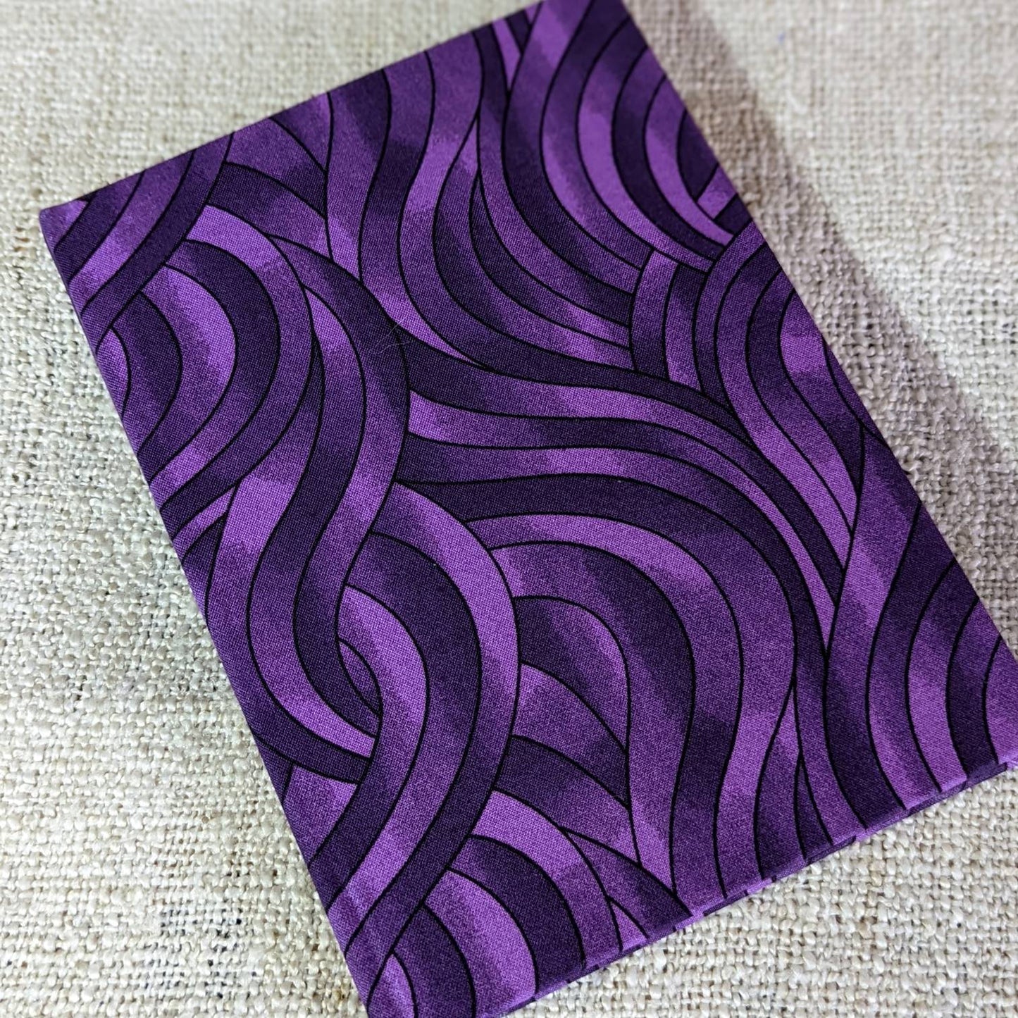 Large handmade notebooks, fabric cover