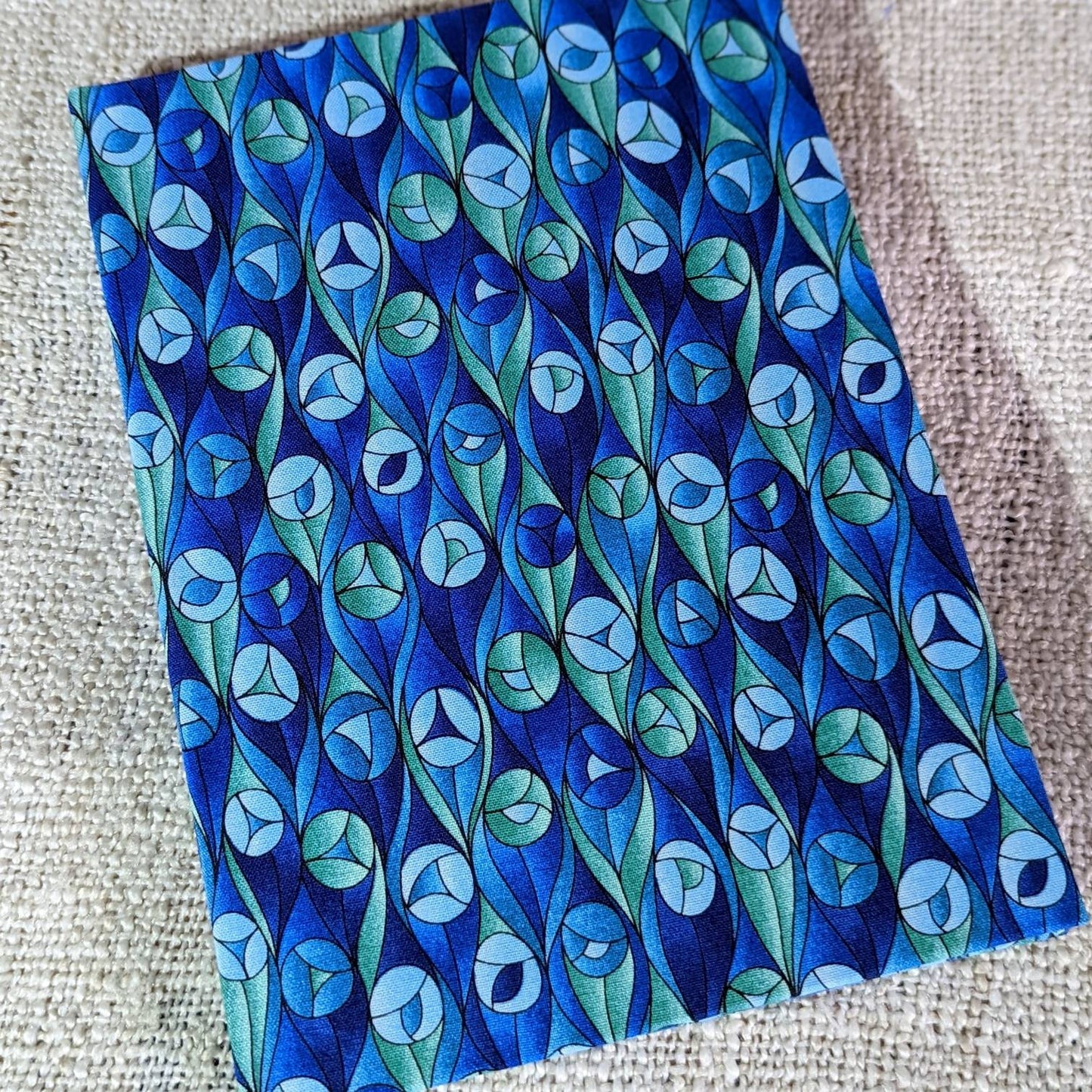 Large handmade notebooks, fabric cover