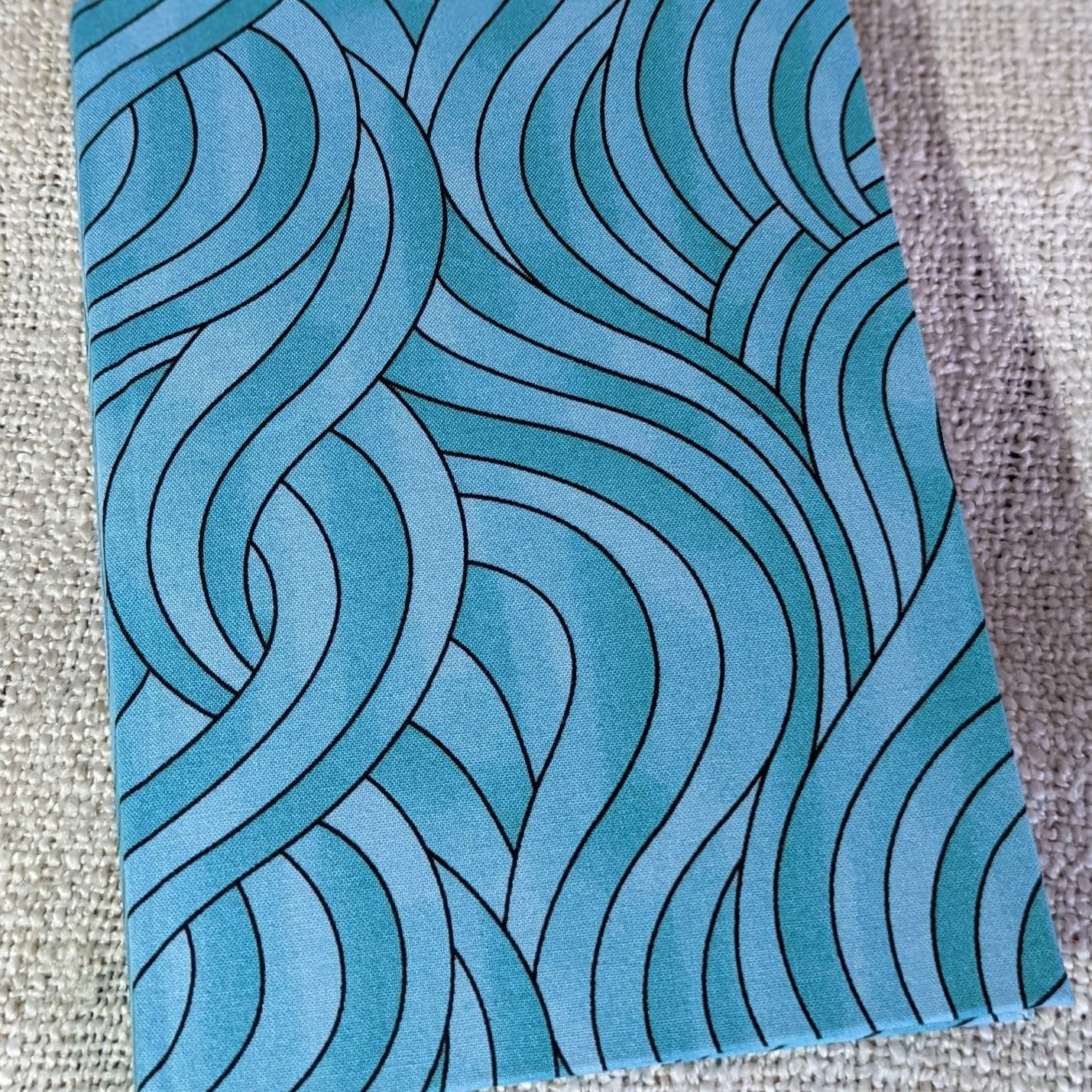 Large handmade notebooks, fabric cover