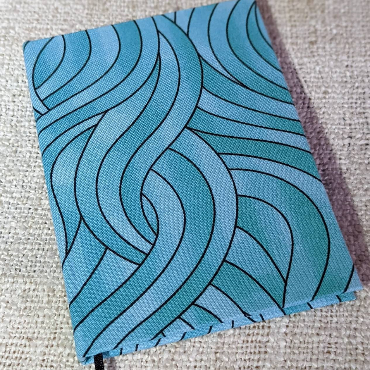 Small handmade notebooks, fabric cover