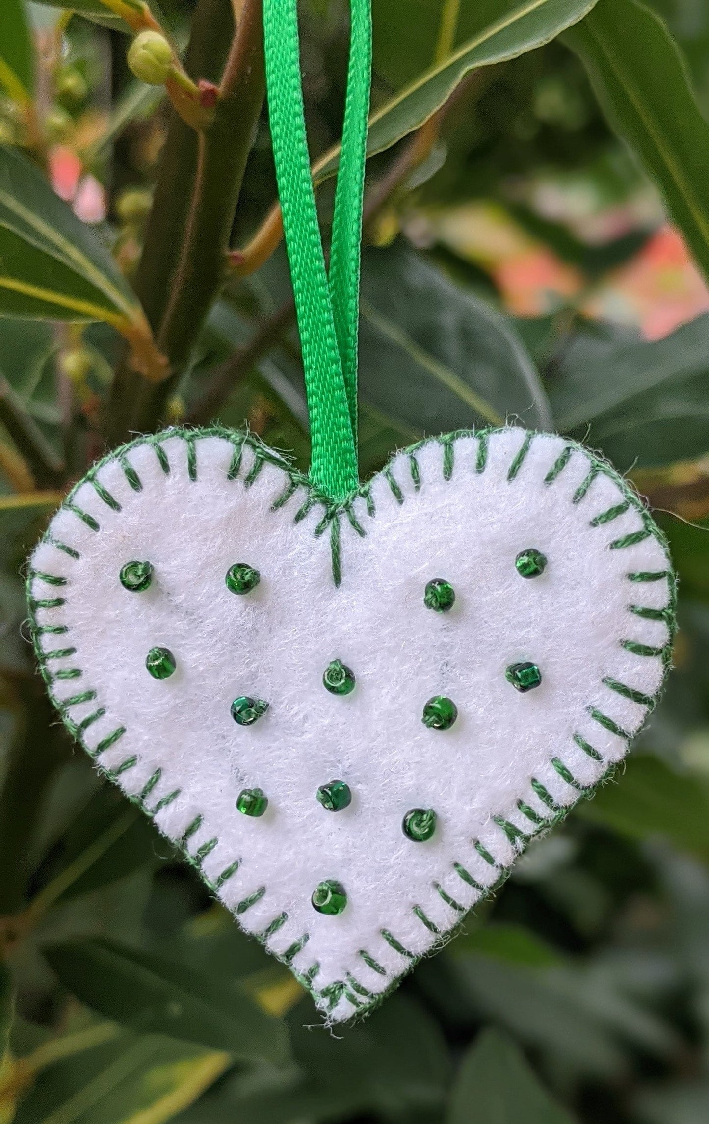 Heart and star Christmas decorations
