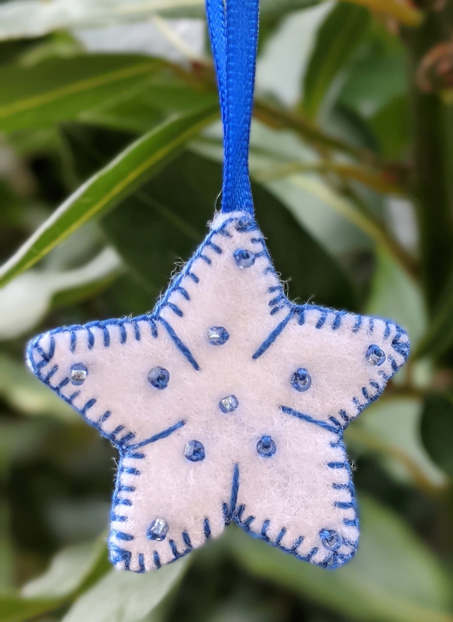 Heart and star Christmas decorations